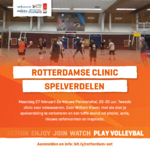 Rotterdamse Clinic Spelverdelen @ De Nieuwe Persoonshal